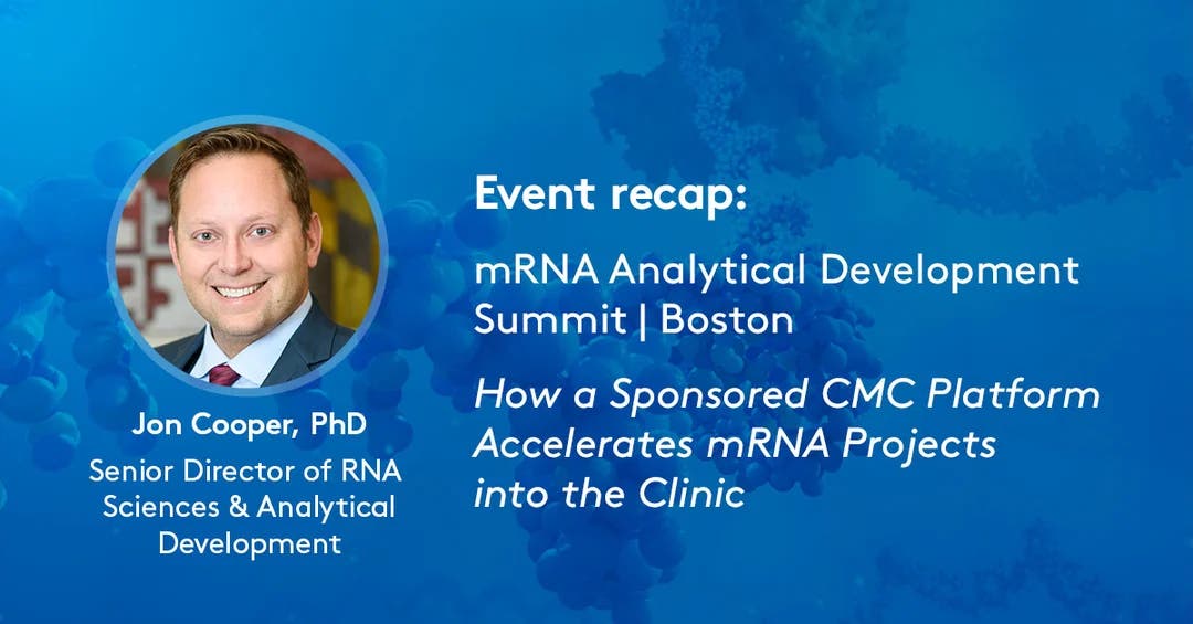 Webinar: How a Sponsored CMC Platform Accelerates mRNA Projects into ...